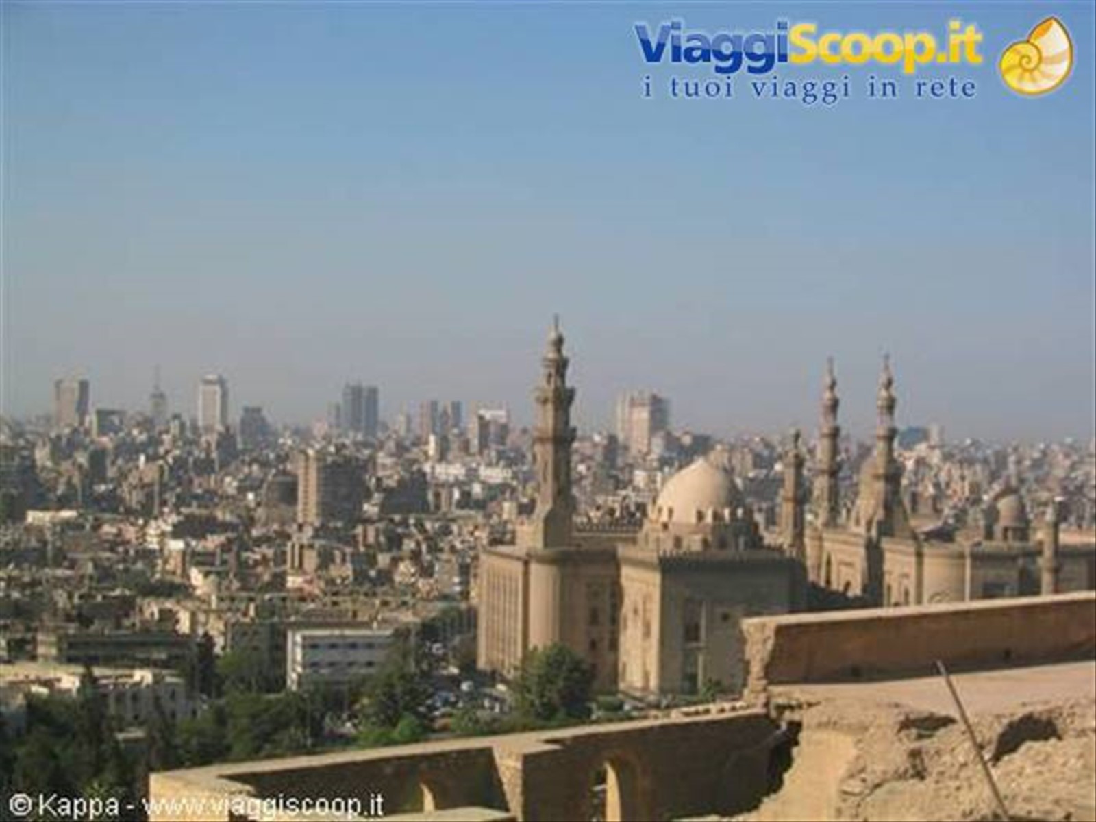 Panoramica del Cairo dalla Cittadella