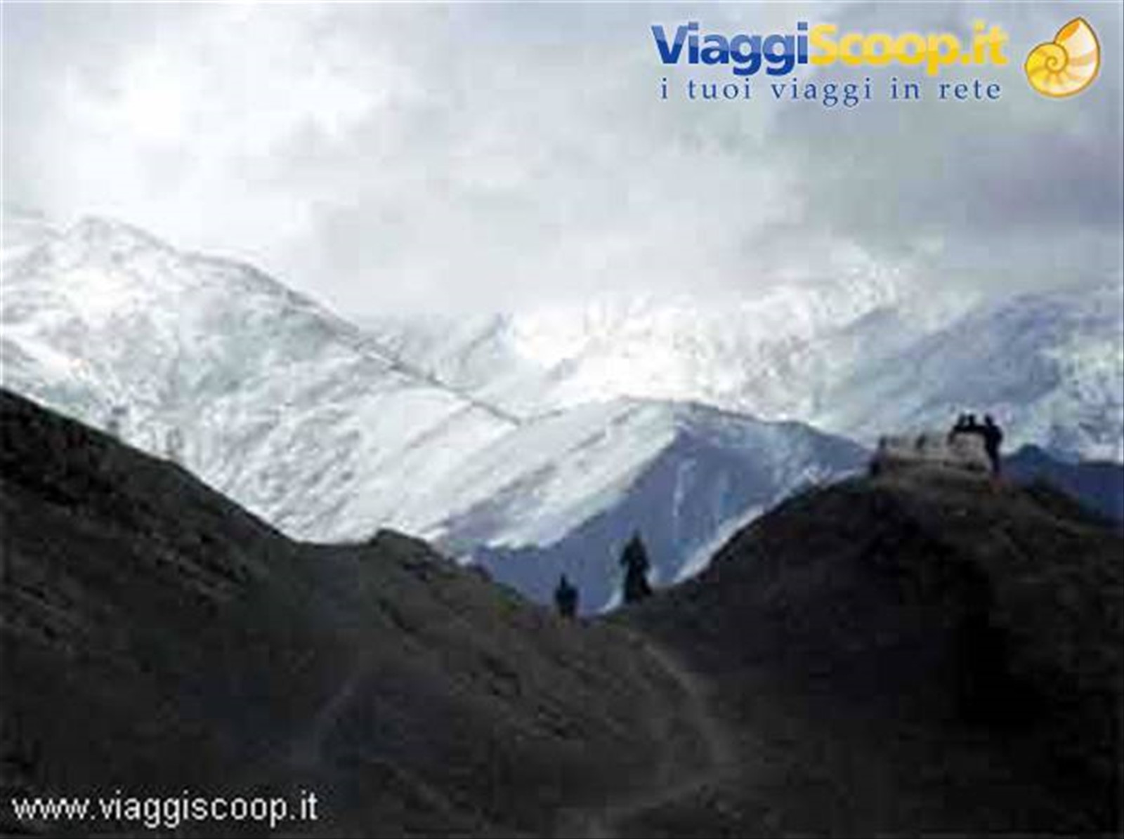 paesaggio invernale del Ladakh