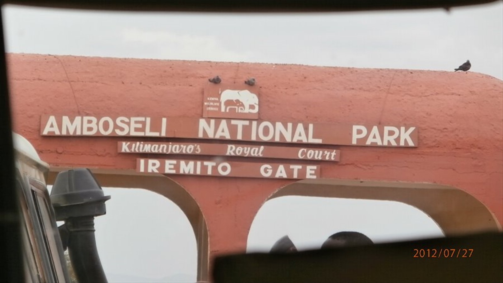 L'ingresso dell'Amboseli
