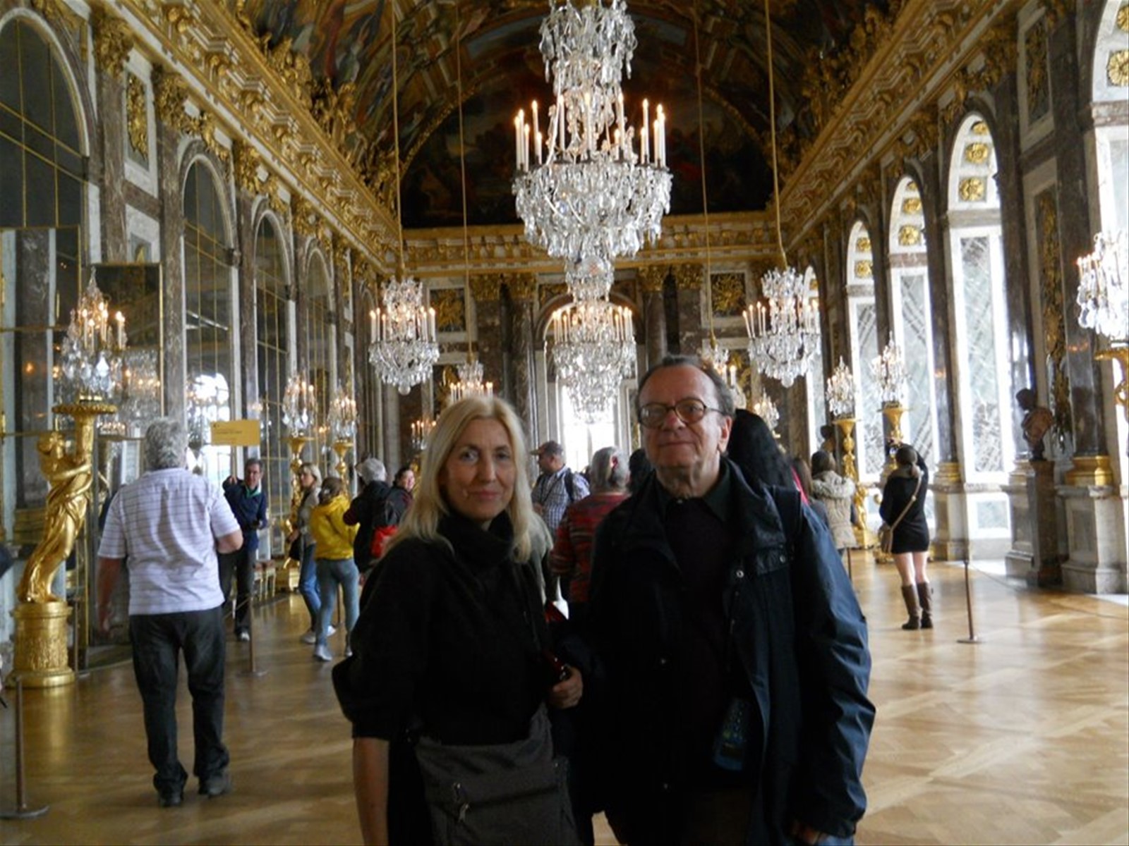 Gasllerie des Glaces a Versailles e noi