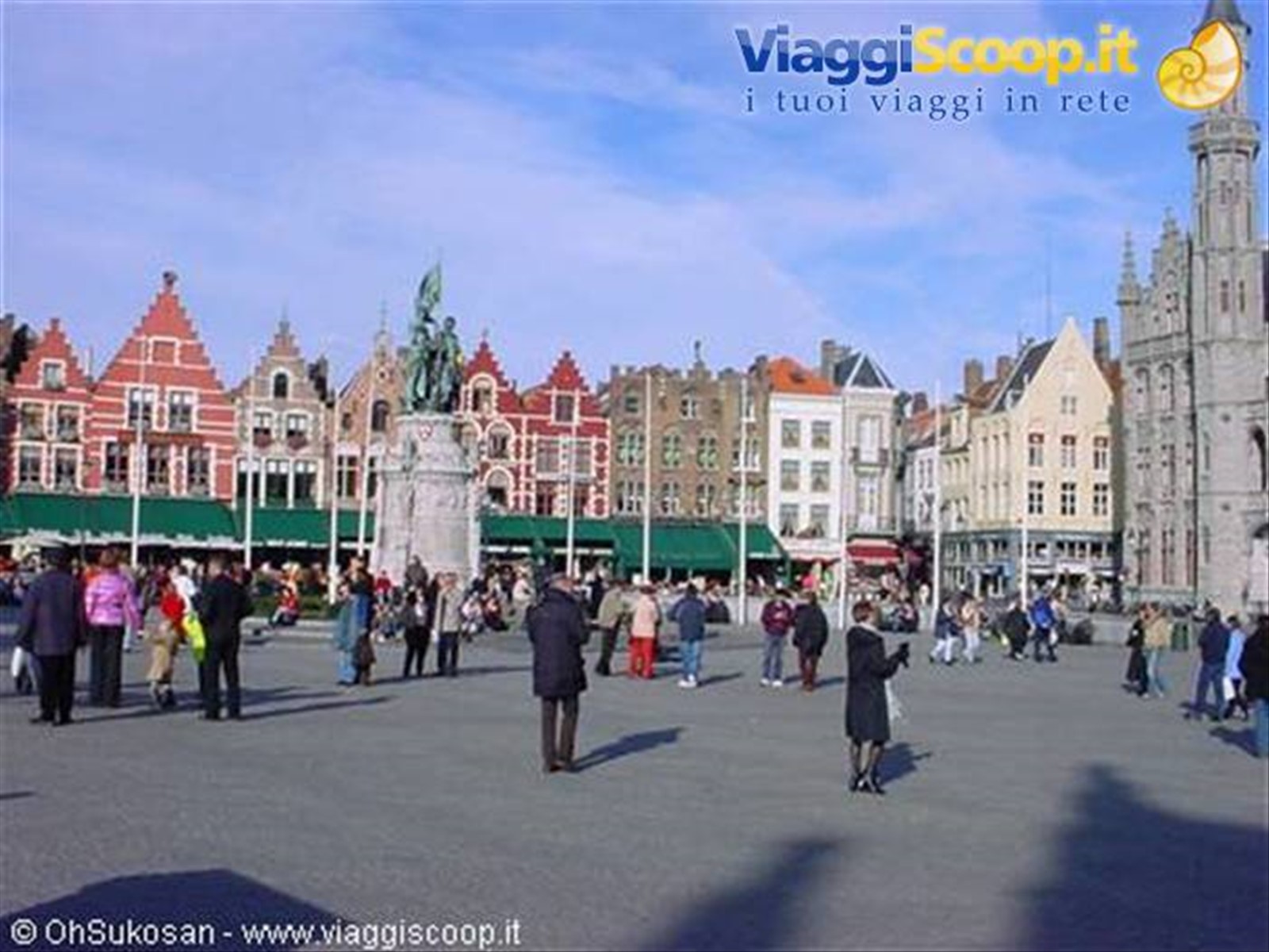 Bruges, la piazza principale