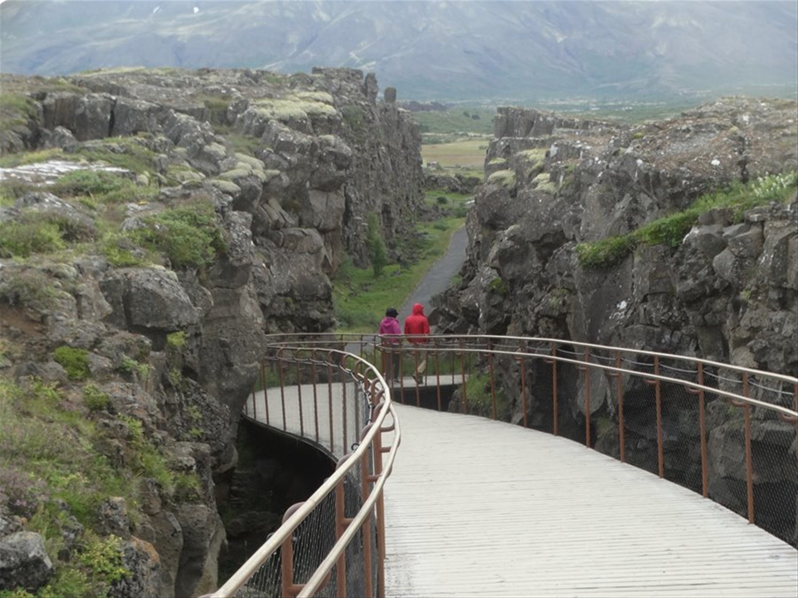 La faglia a Pingvellir!