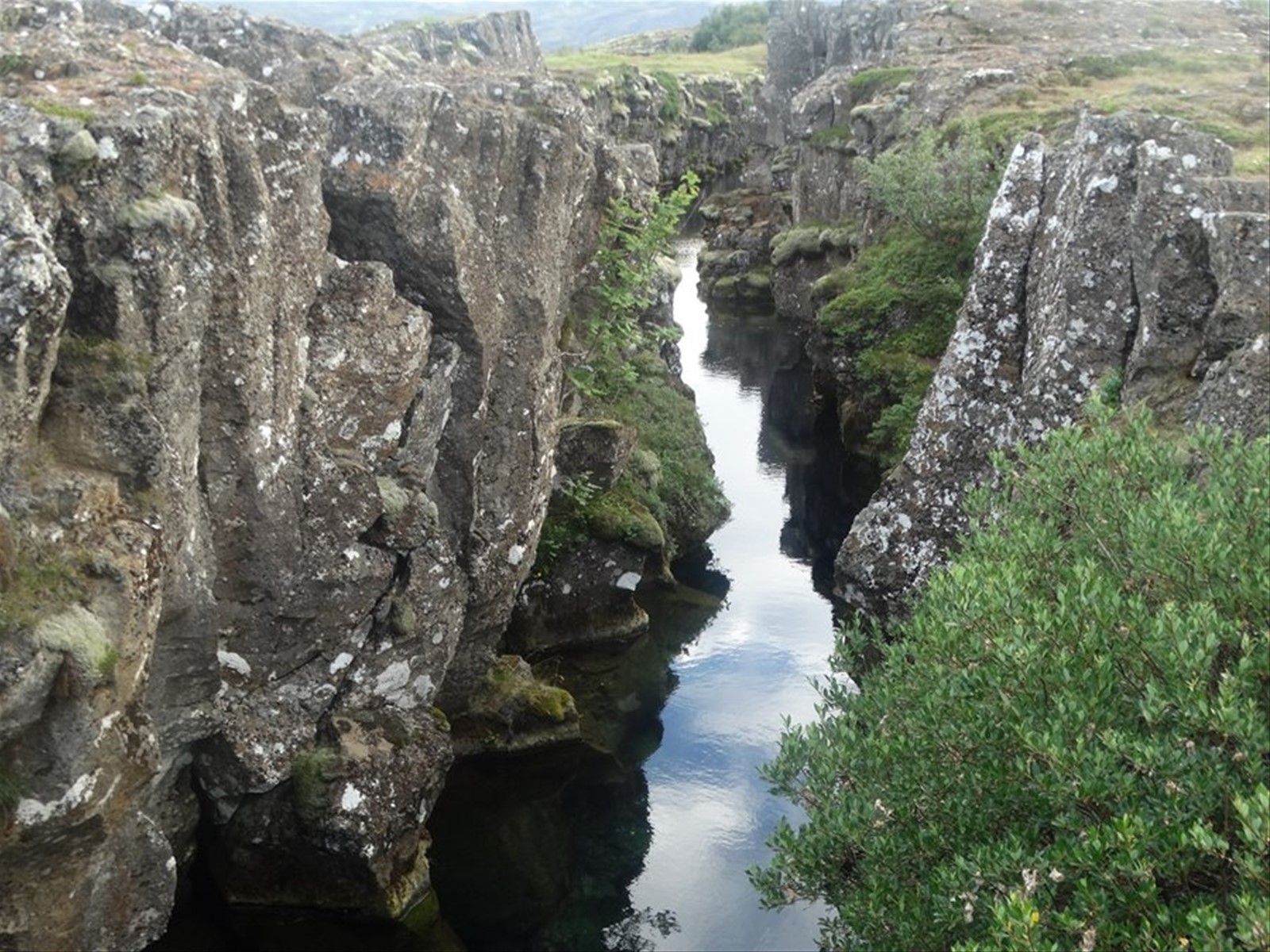 La faglia a Pingvellir!