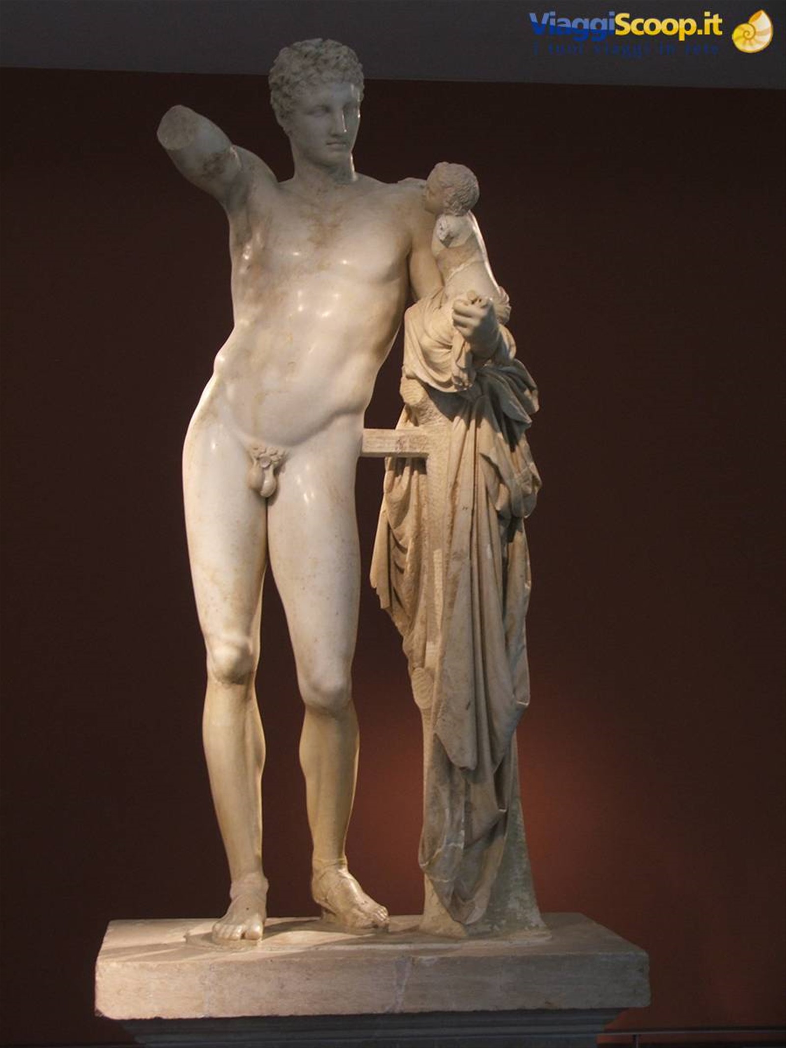 Olimpia,l'Ermes di Prassitele