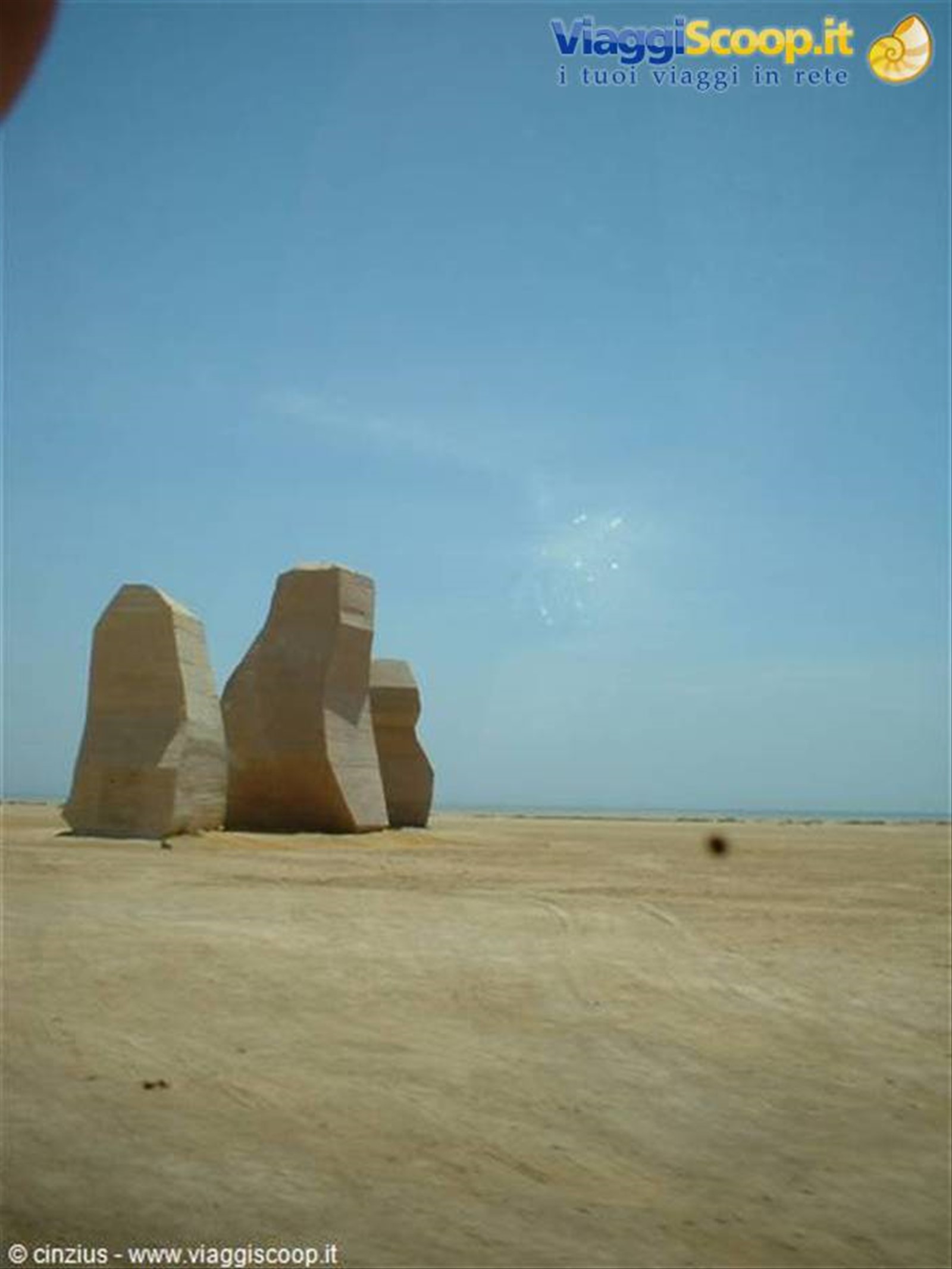 Le porte nel deserto.. e altro posto di blocco