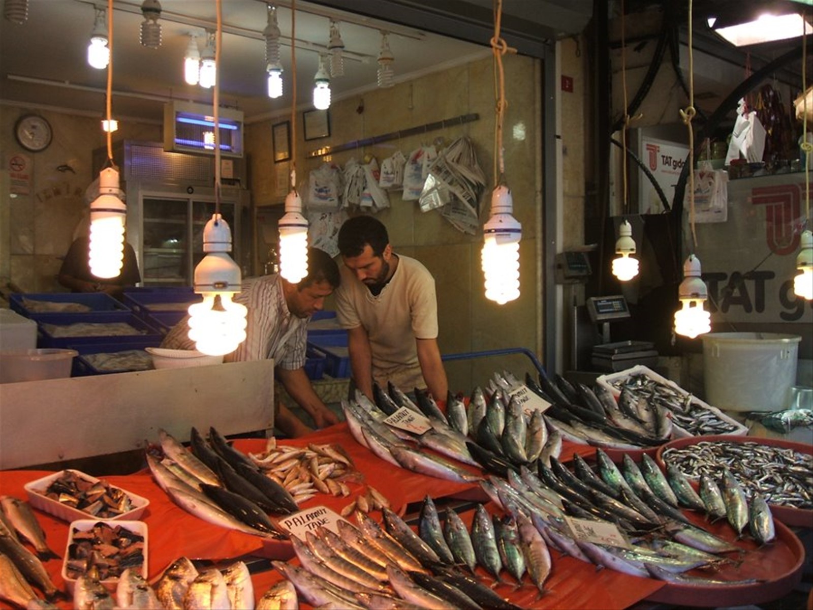 pesce al mercato
