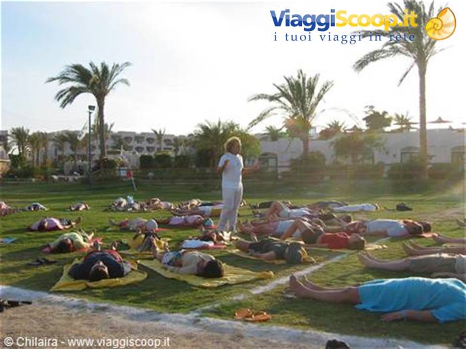 Yoga al tramonto
