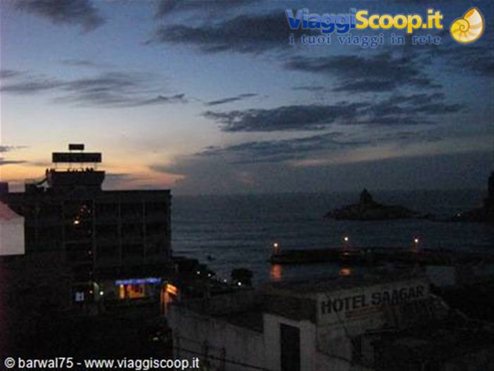 KANYAKUMARI:Dalla finestra dell'hotel