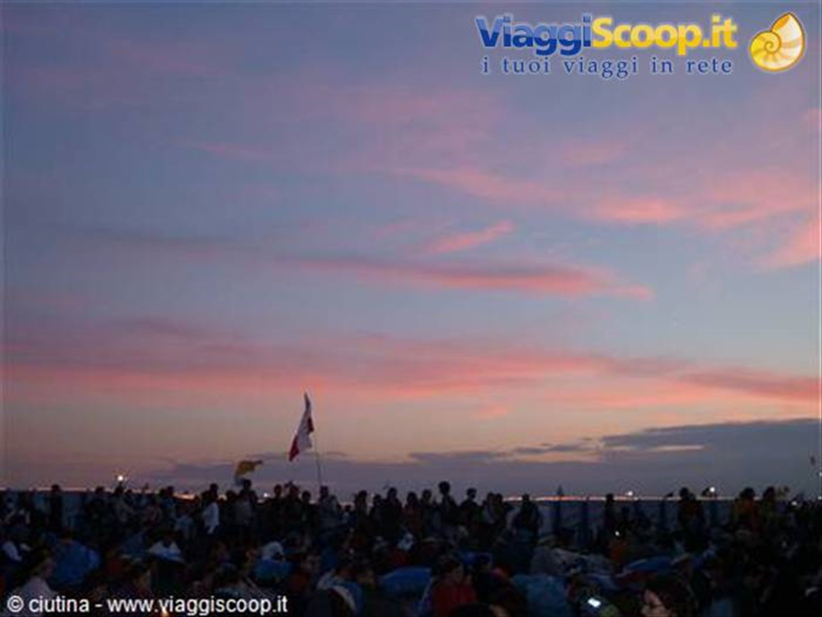 ...tramonto a Marienfeld...