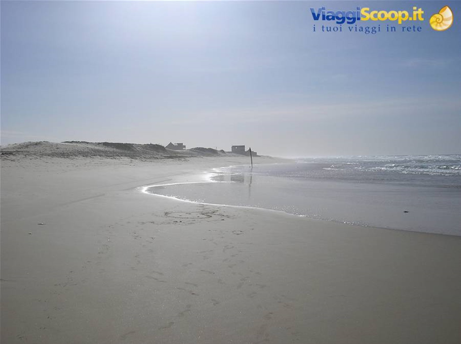 la spiaggia difronte casa