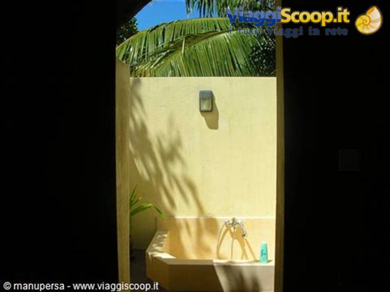 il bagno senza tetto
